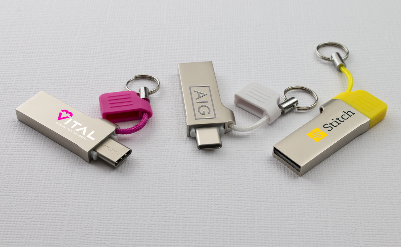 Lynx - Personalised USB With USB-C